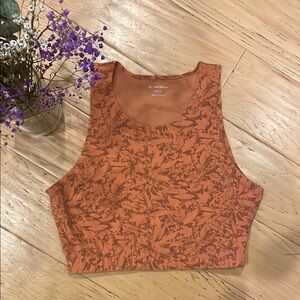 REI Orange Patterned Women's Sports Bra